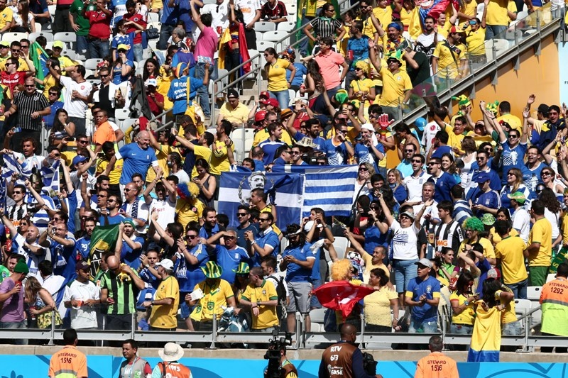 Παγκόσμιο Κύπελλο 2014-Ελλάδα-Κολομβία: Το photostory του αγώνα