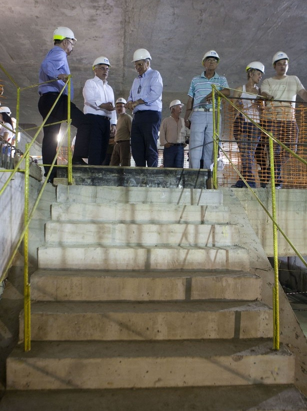 Θεσσαλονίκη: Επίσκεψη κατοίκων στο σταθμό του μετρό «Φλέμινγκ» (pics)