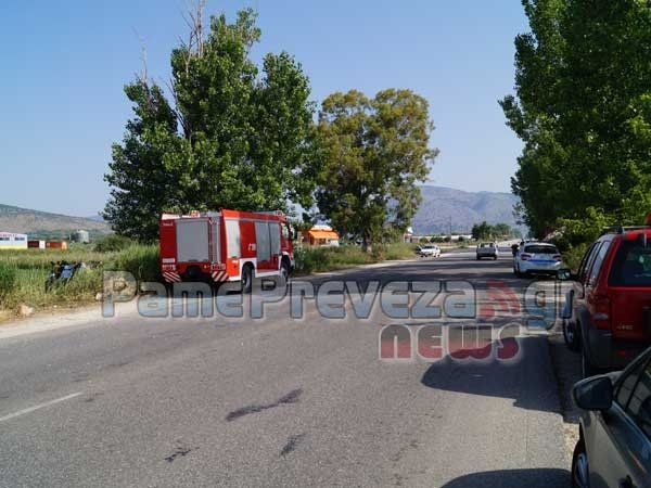 Πρέβεζα: Νεκρός 72χρονος σε τροχαίο στον Λούρο (pics)