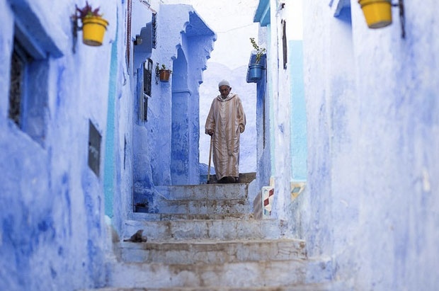 Αυτό είναι το μεσογειακό γαλάζιο χωριό του Μαρόκο