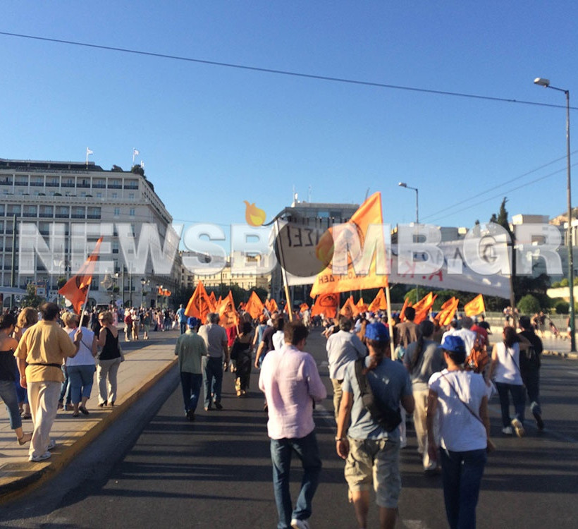 Συλλαλητήριο της ΓΕΝΟΠ στο Σύνταγμα (pics&vid)