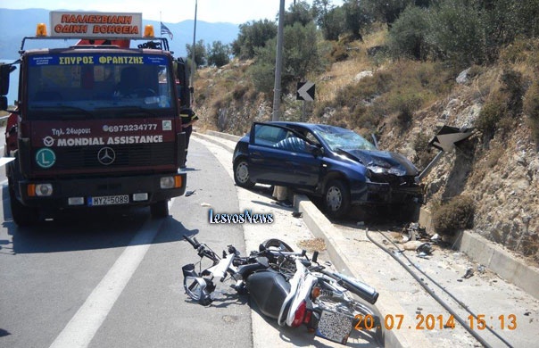 Λέσβος: Υπέκυψε στα τραύματά του ο 19χρονος δικυκλιστής 