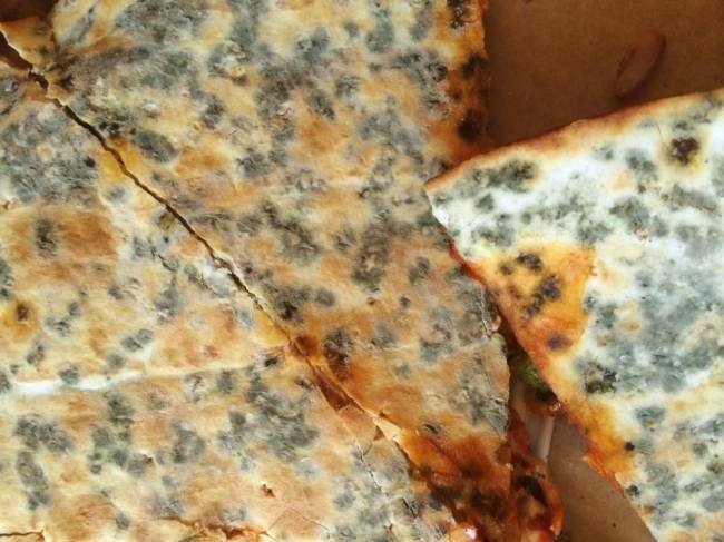 Παρήγγειλε πίτσα γεμάτη μούχλα! (pics)