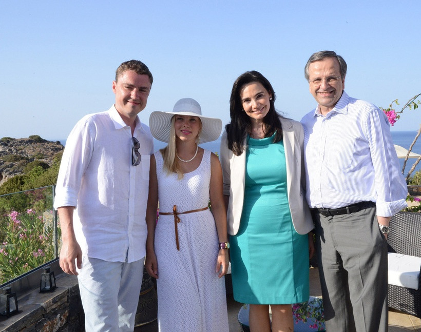 Συνάντηση Σαμαρά με τον πρωθυπουργό της Εσθονίας στην Κρήτη (pics)