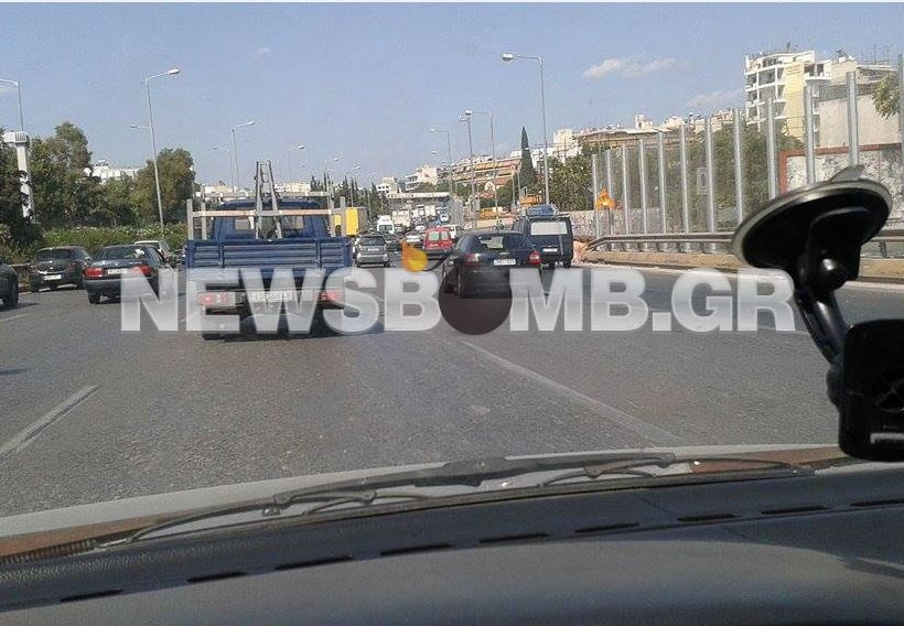 Μποτιλιάρισμα στον Κηφισό λόγω τροχαίου (pics)