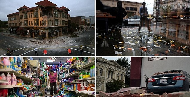 Καλιφόρνια: Φωτογραφίες από το σεισμό των 6,1 Ρίχτερ