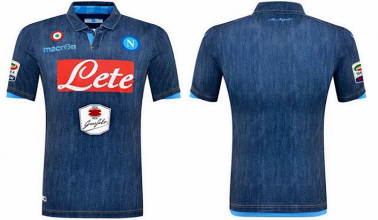 Νάπολι: Τζιν φανέλες και σορτς για τα εκτός έδρας ματς! (photos)