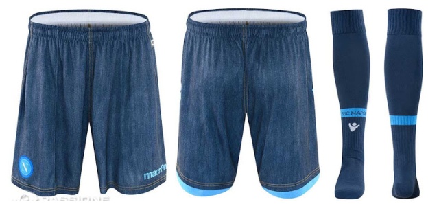 Νάπολι: Τζιν φανέλες και σορτς για τα εκτός έδρας ματς! (photos)