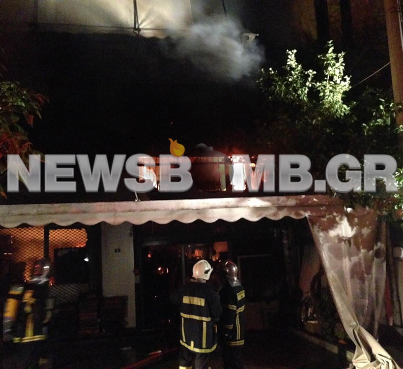 Τραγωδία στο Π. Φάληρο: Νεκροί μια γυναίκα και ένας πυροσβέστης από πυρκαγιά(pics)