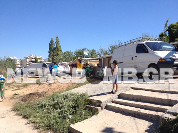 To Νewsbomb στον καταυλισμό των Ρομά (pics&vid)