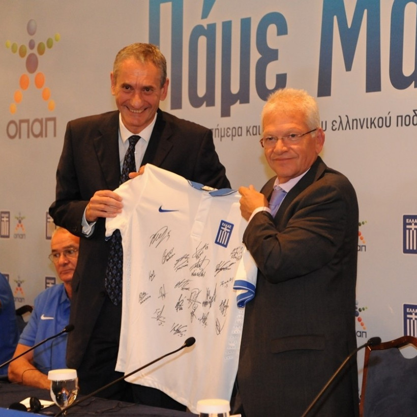 ΟΠΑΠ-Εθνική Ελλάδος: Πάμε Μαζί για 4 χρόνια (pics)