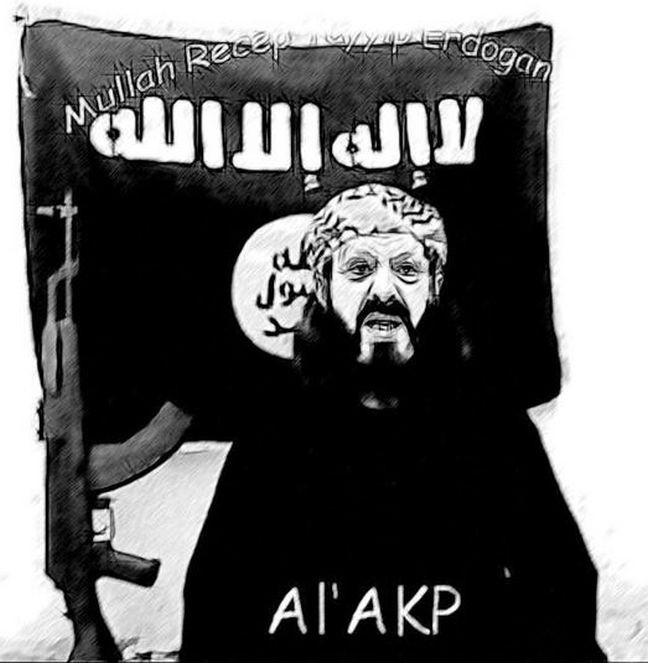 Έκαναν τον Ερντογάν... τζιχαντιστή (pic)