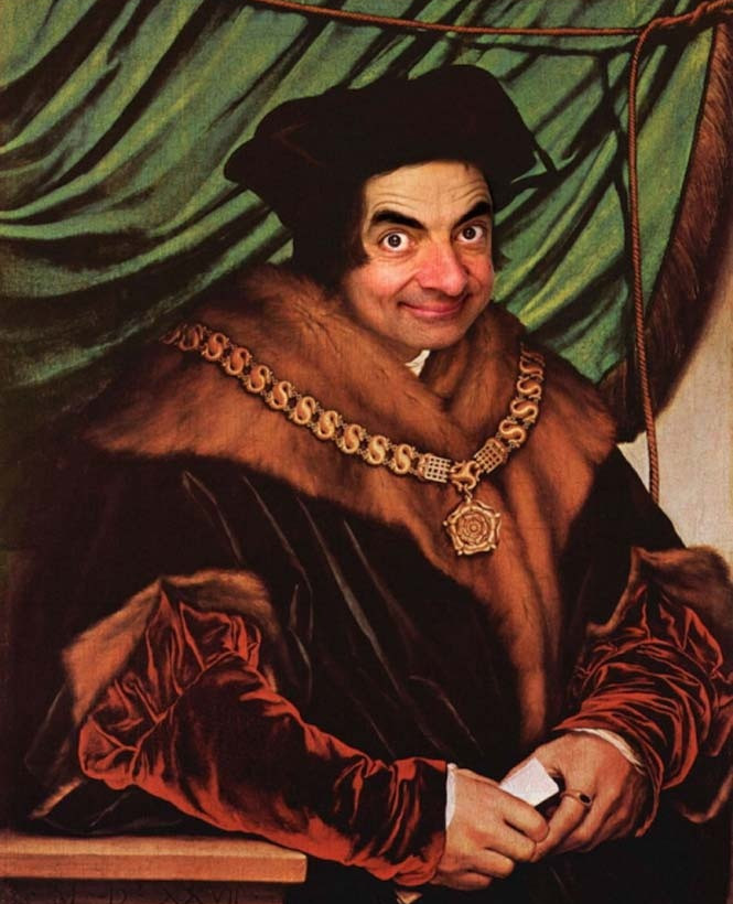Ο Mr. Bean σε διάσημους πίνακες ζωγραφικής (pics)