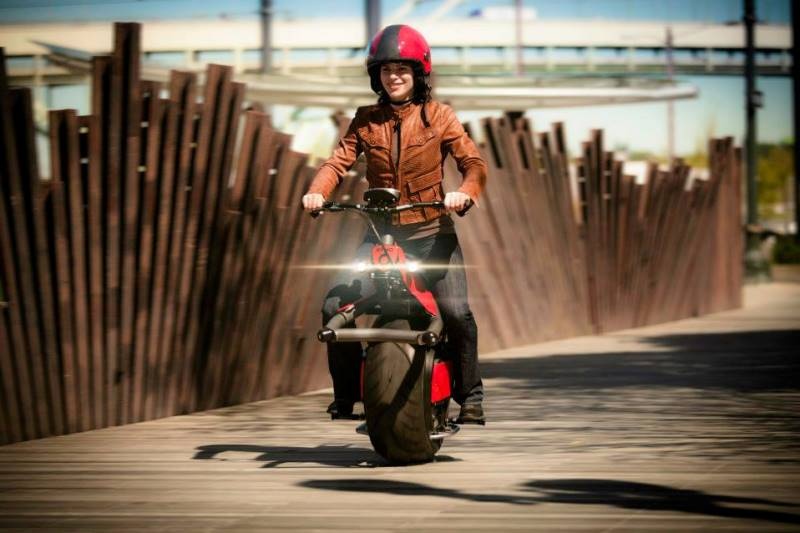 Ryno Motors: Μοτοσυκλέτα με ένα τροχό