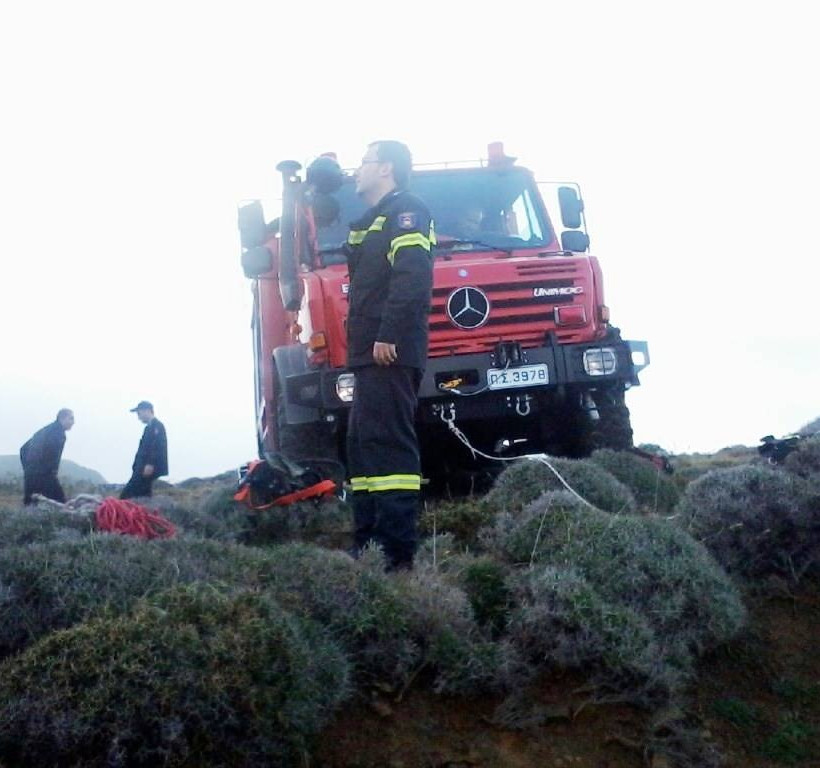 Επιχείρηση διάσωσης ατόμου στη Λήμνο (Photos)