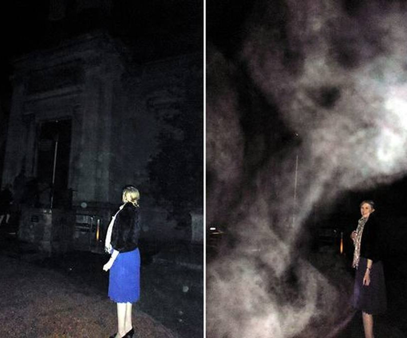 Γιγάντιος σκελετός… φάντασμα σε στοιχειωμένο νεκροταφείο! 