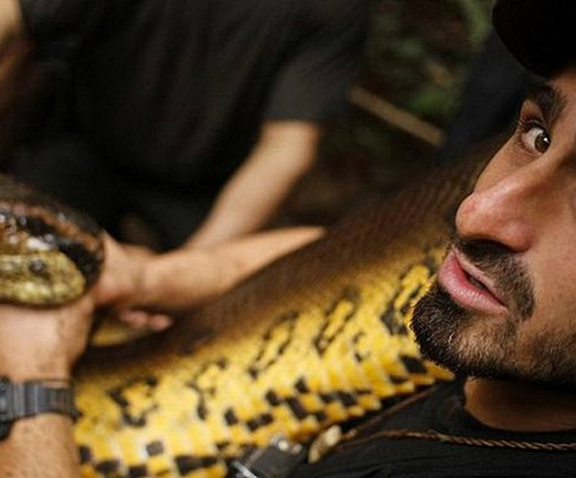 Έτσι τον έφαγε ζωντανό το ανακόντα!