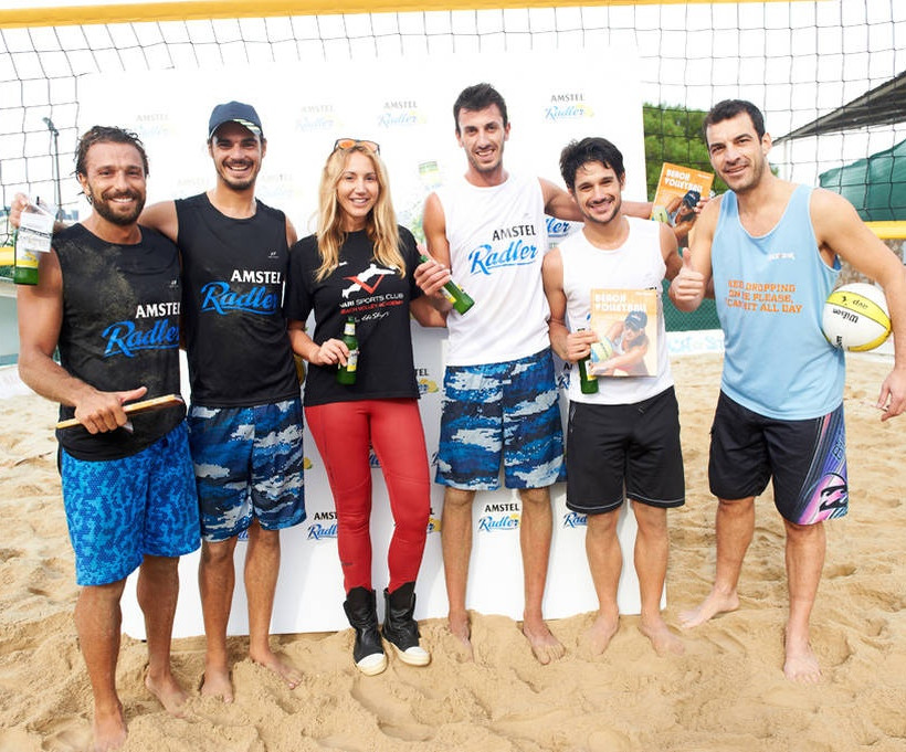 Amstel Radler & Beach Volley στην καρδιά του χειμώνα!