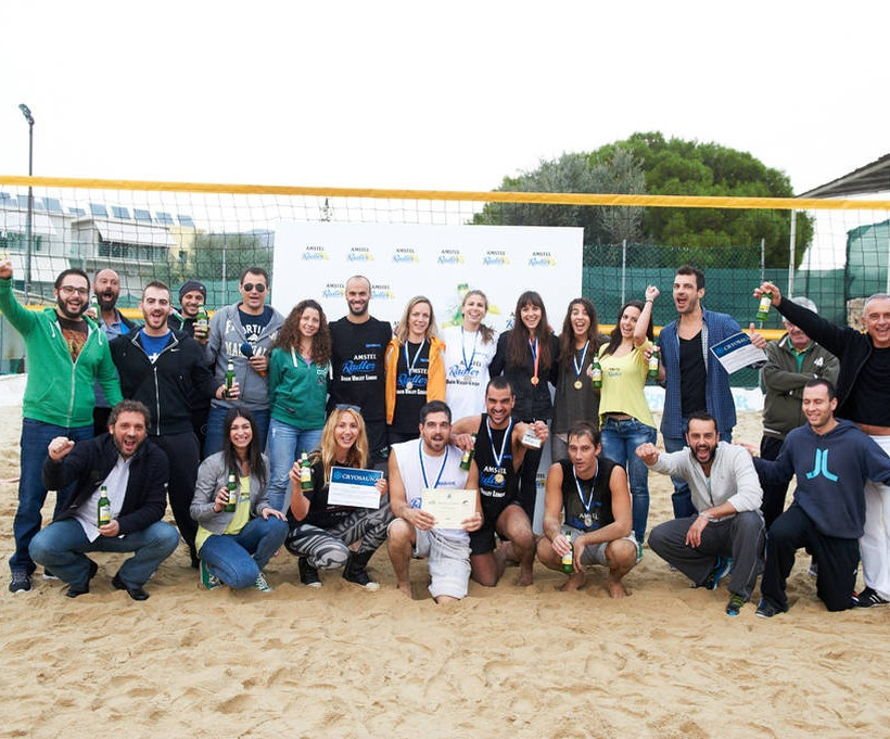 Amstel Radler & Beach Volley στην καρδιά του χειμώνα!