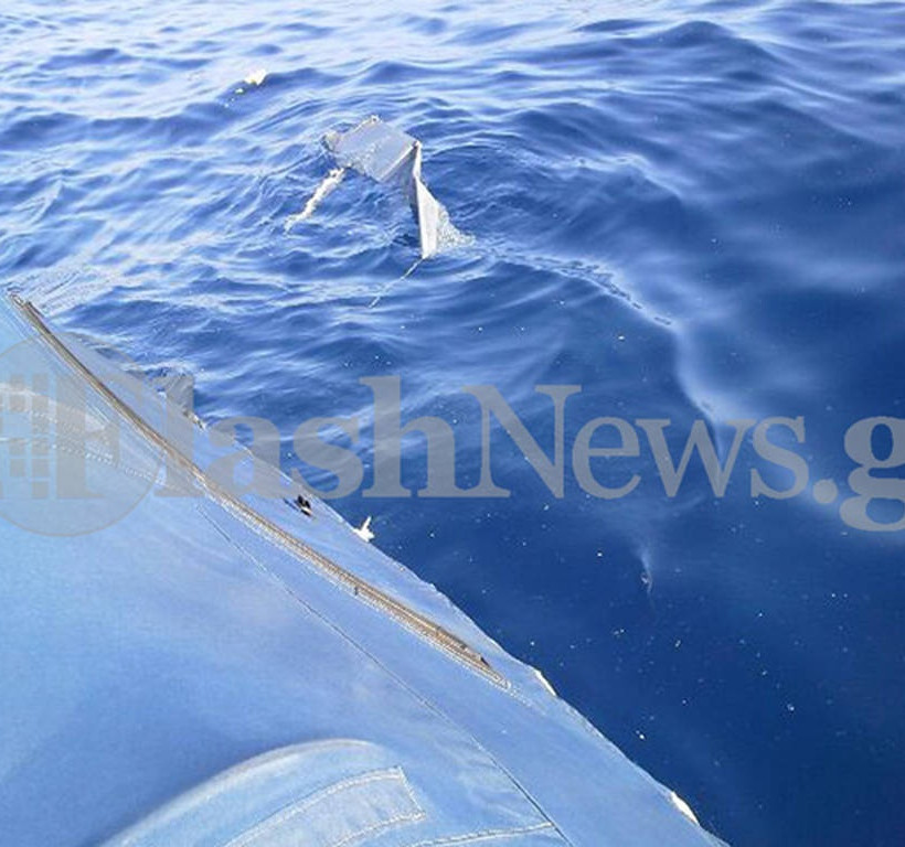 Οι πρώτες φωτογραφίες από τα συντρίμμια του F-16 