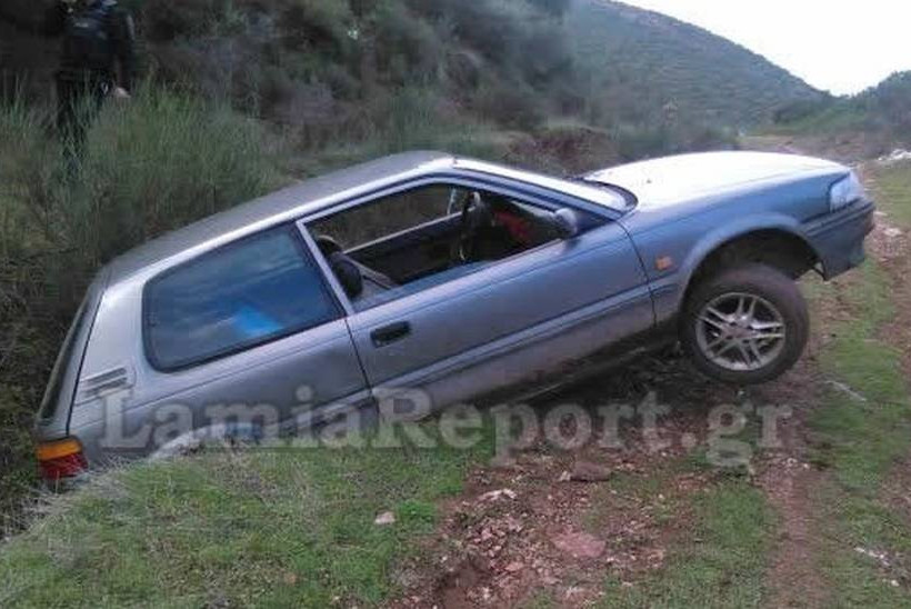 Επεισοδιακή καταδίωξη κλεφτών -  Έπεσαν σε χαντάκι (Pics)