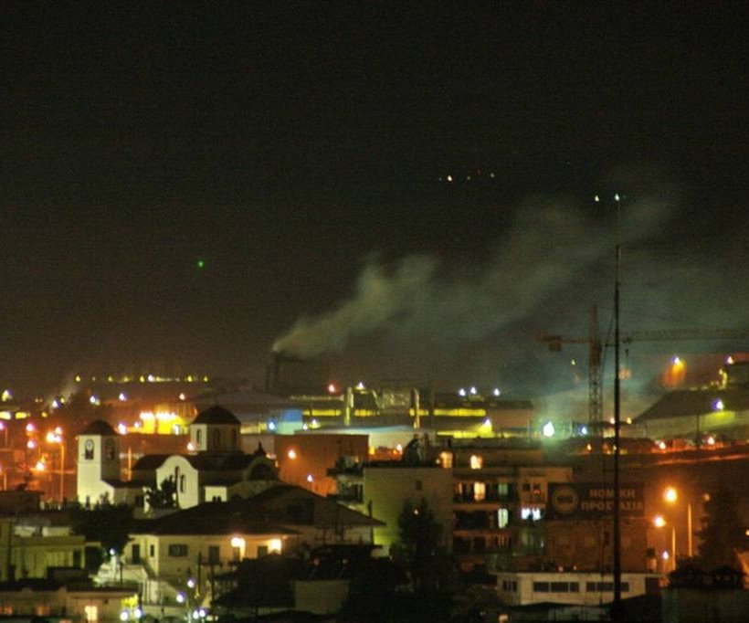 Ατμοσφαιρική ρύπανση στα Οινόφυτα (αρχείο παπα-Γιάννη Οικονομίδη)