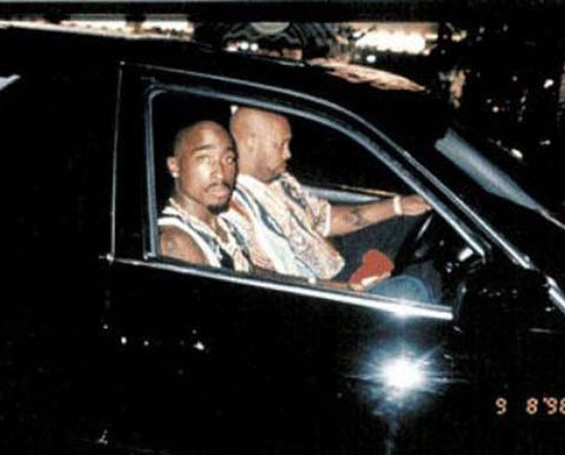 O Τupac Shakur λίγο πριν δολοφονηθεί