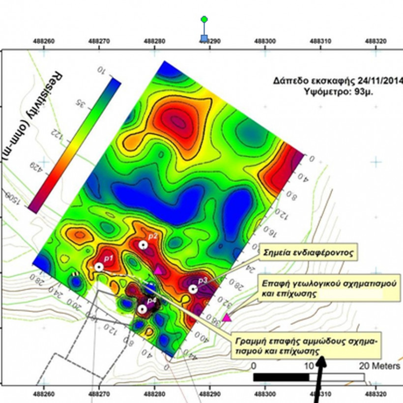 Amphipolis: The mapping of the Kasta hill