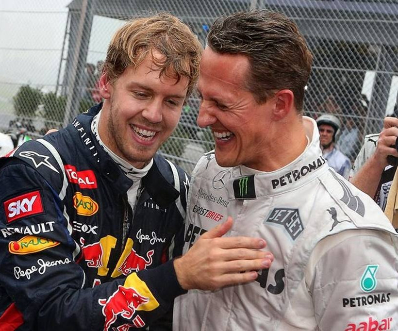 Είχε πολύ καλή σχέση με τον S. Vettel