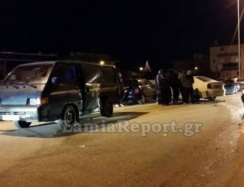 Σοβαρό τροχαίο με έξι τραυματίες στην πόλη της Λαμίας (Pics)