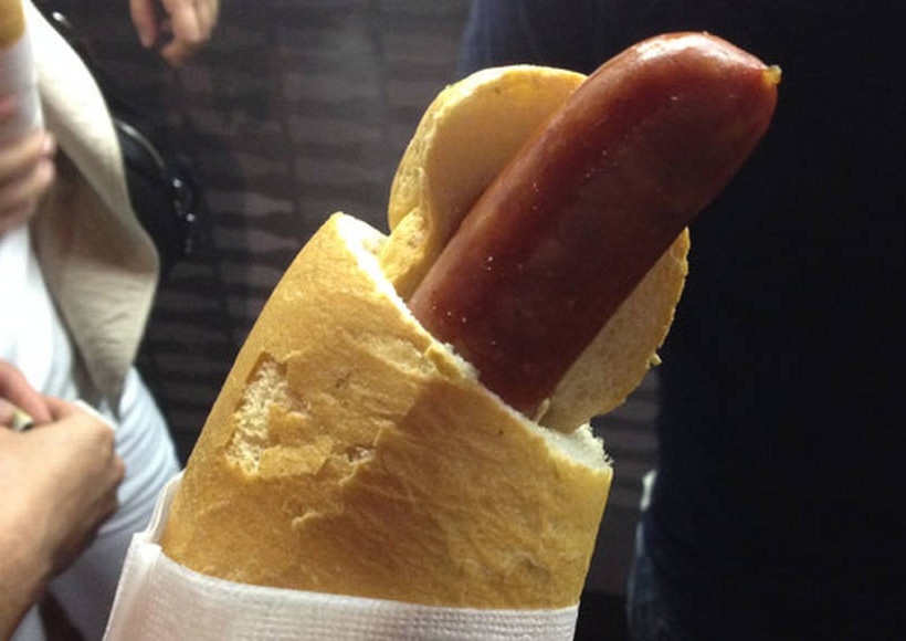 Riesen Hot Dog/Käsekreiner
