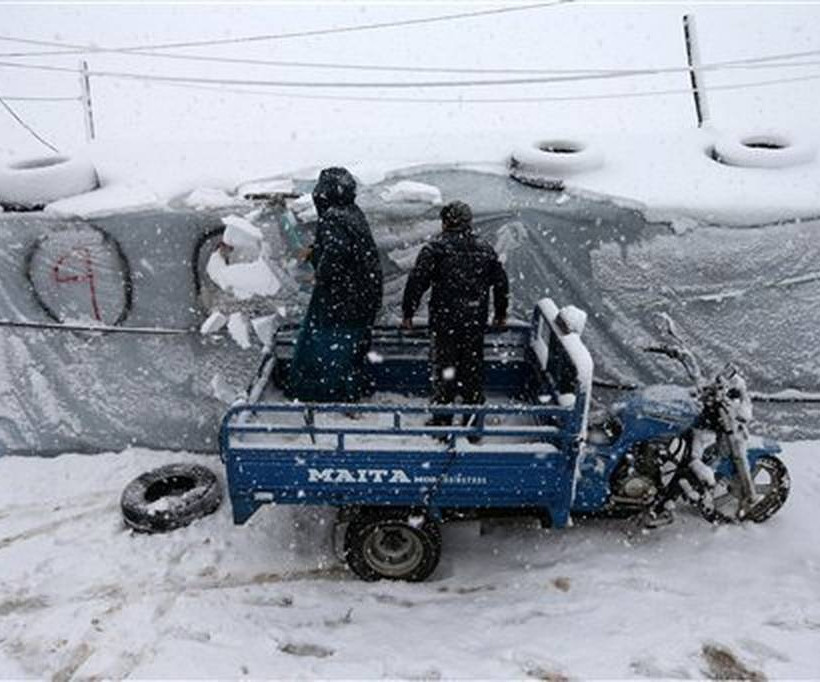 Φονική χιονοθύελλα στο Λίβανο 