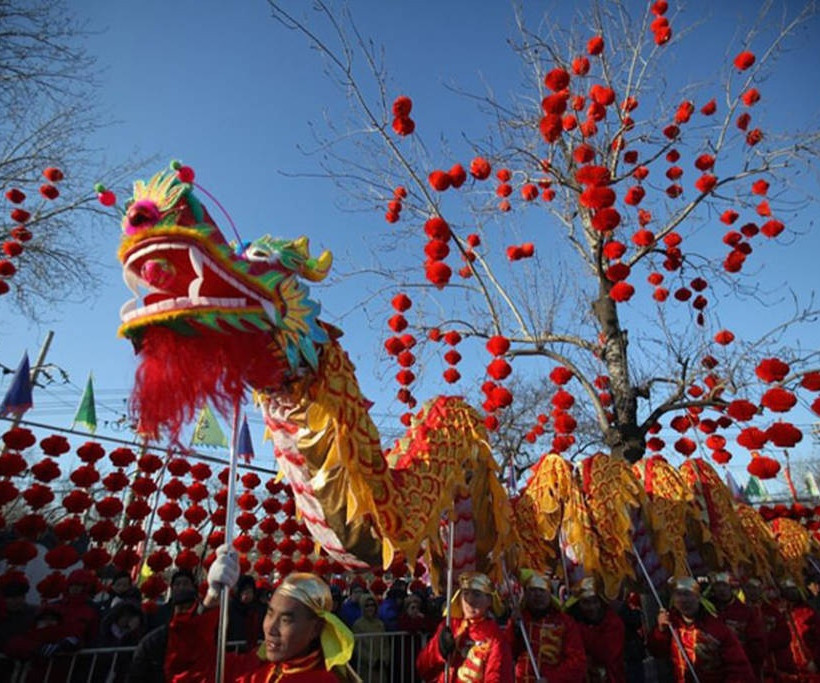 Κινέζικη Πρωτοχρονιά, Chūn Jié στην Κίνα
