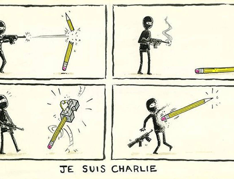 Charlie Hebdo: Η πένα είναι ισχυρότερη από το σπαθί… (photos)