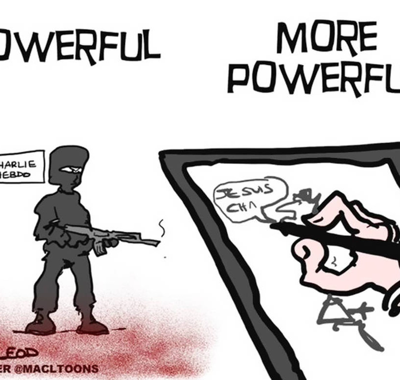 Charlie Hebdo: Η πένα είναι ισχυρότερη από το σπαθί… (photos)