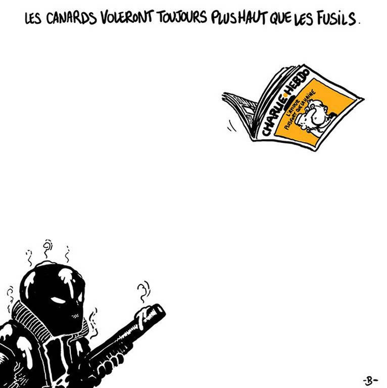 Charlie Hebdo: Η πένα είναι ισχυρότερη από το σπαθί… (photos)