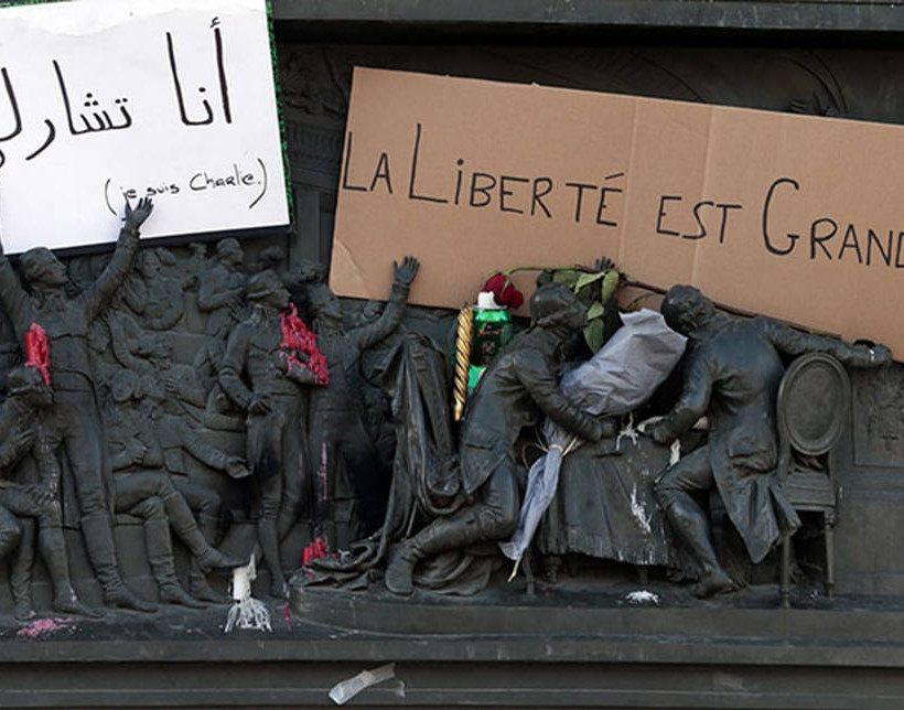 Γαλλία: Μεγαλειώδης διαδήλωση για την ελευθερία  