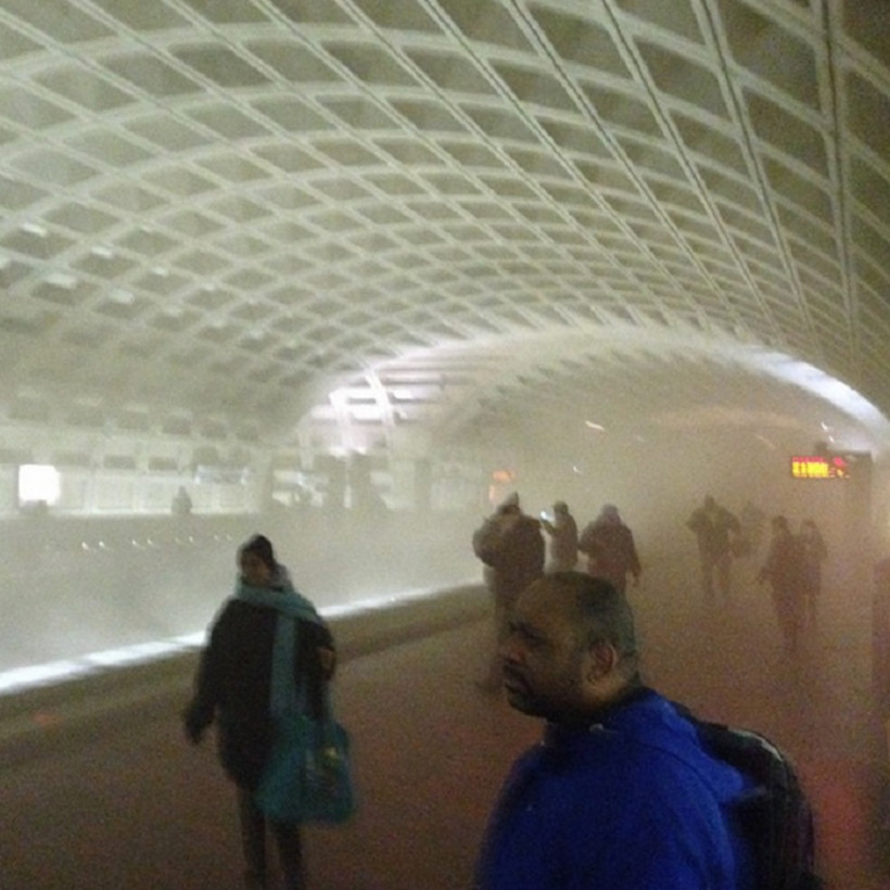 Εκκενώθηκε σταθμός του μετρό στην Ουάσινγκτον εξαιτίας πυκνών καπνών