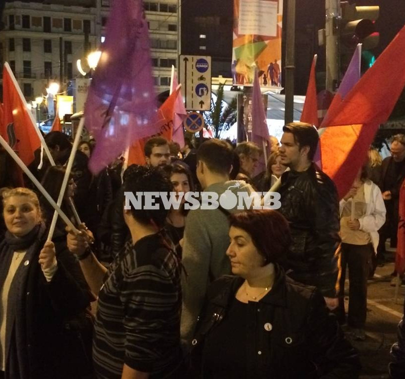 Κλειστοί οι δρόμοι στο κέντρο για τις συγκεντρώσεις ΚΚΕ και ΣΥΡΙΖΑ (Pics)