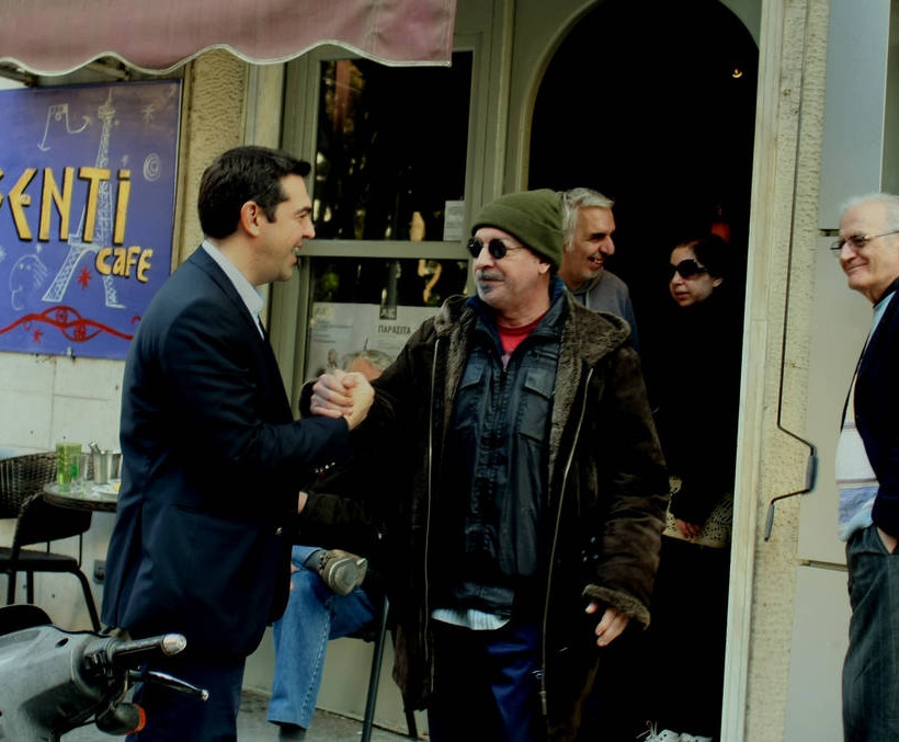 Από το Μαξίμου στο Παγκράτι για καφέ Βαρουφάκης – Τσίπρας (photos)