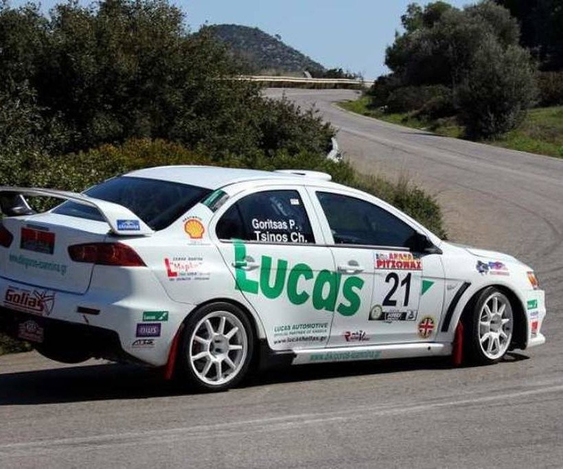 Ο Ποσειδώνας Γορίτσας με Mitsubishi Lancer Evo 10 επικράτησε στην κατηγορία Formula Saloon Turbo  