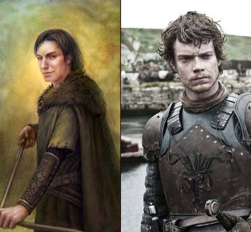 Δείτε πώς είναι οι χαρακτήρες του Game of Thrones στα βιβλία (photos)