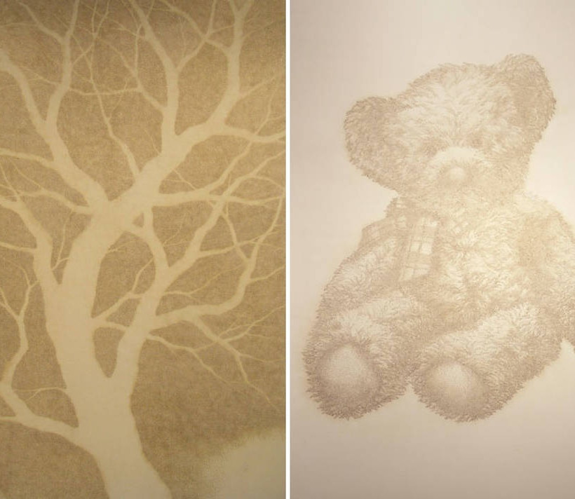 Έργα τέχνης πάνω σε ριζόχαρτο! (Photos)