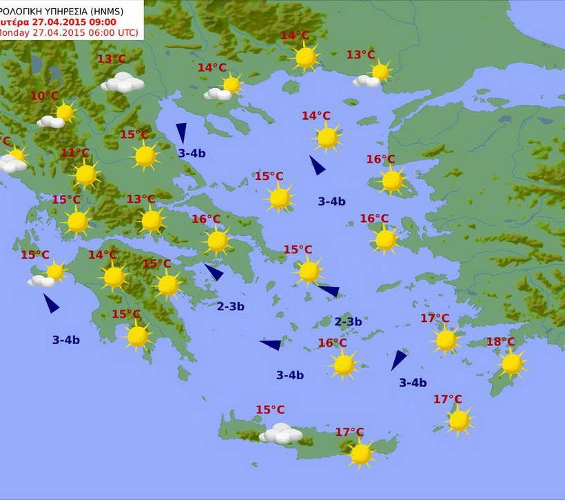 Με γενικά καλό καιρό και άνοδο της θερμοκρασίας ξεκινάει η εβδομάδα (pics)