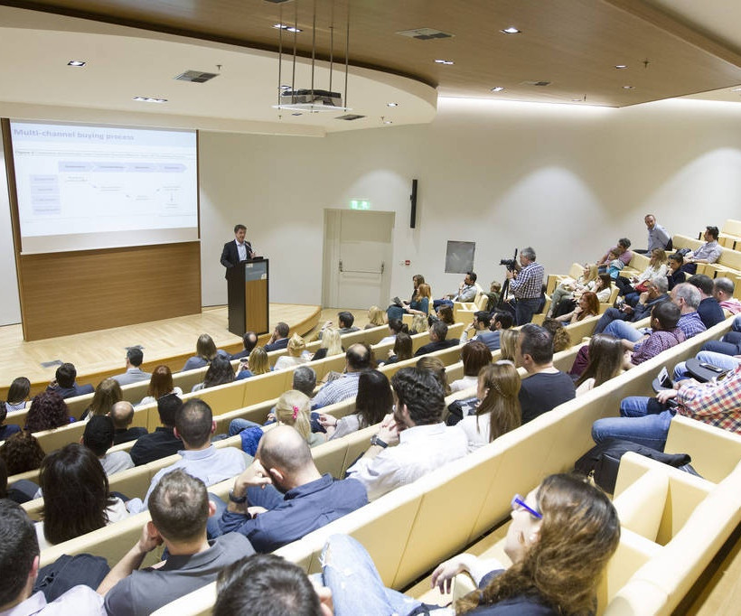 Ο κ. Σ. Συρμακέζης, Γενικός Διευθυντής Λιανικής Τραπεζικής Ομίλου Τράπεζας Πειραιώς,  ήταν μεταξύ των keynote speakers της τελετής