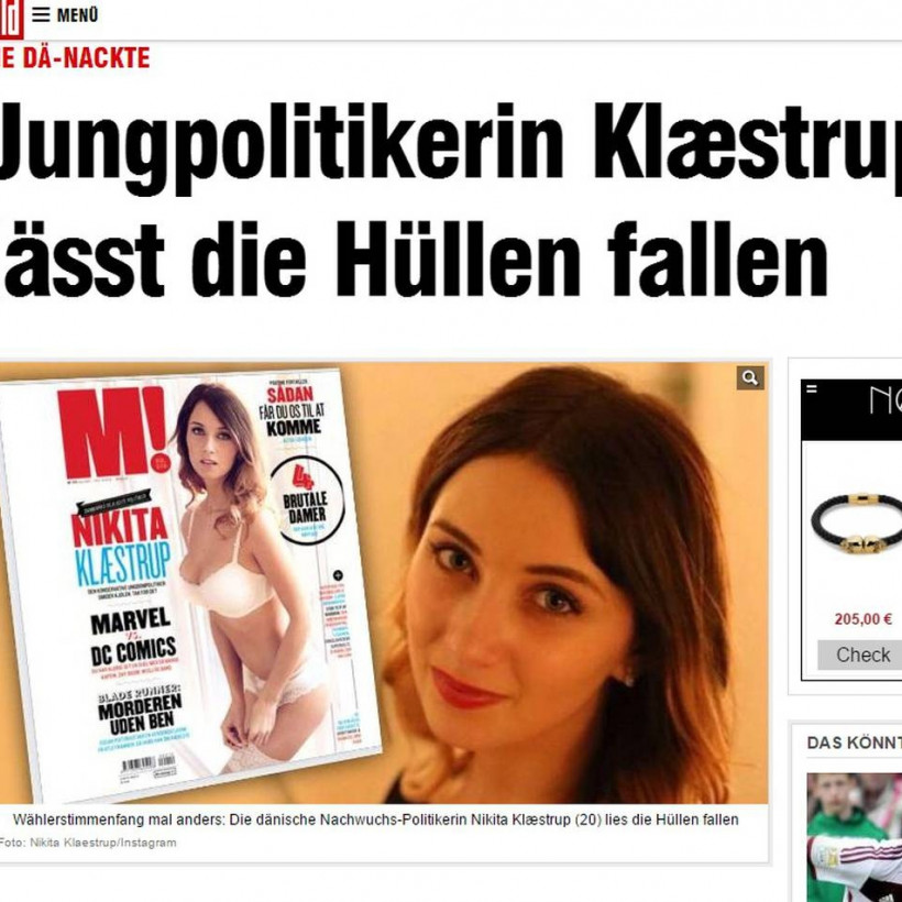 Nikita Klæstrup: Η 21χρονη πολιτικός όπως δεν την έχετε ξαναδεί (photos