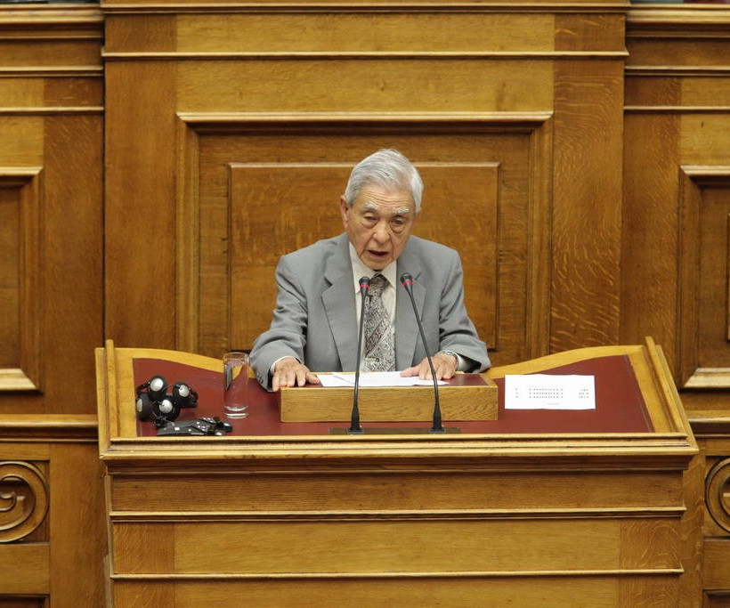 Στην Ολομέλεια της Βουλής αντιπροσωπεία του «Πλοίου της Ειρήνης» (pics)