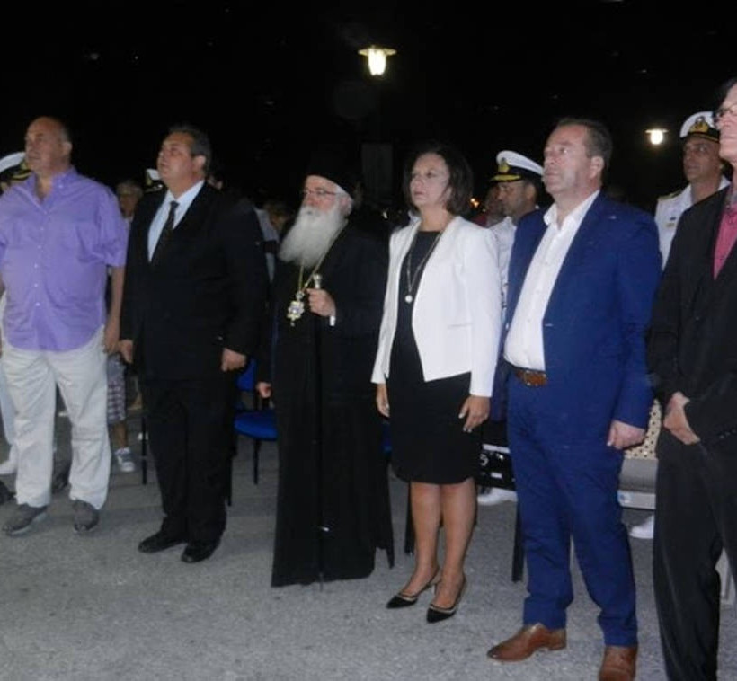 Βόλος: Στη συναυλία της μπάντας του Πολεμικού Ναυτικού ο Πάνος Καμμένος