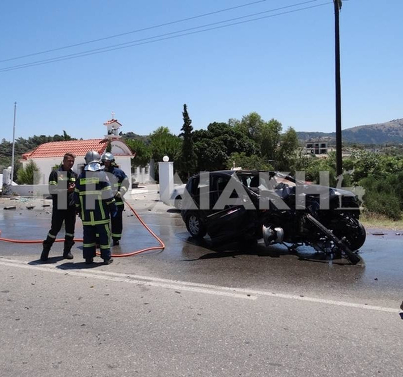 Νέα τραγωδία στη Ρόδο: Θανατηφόρο τροχαίο με θύμα 20χρονη (photos&vid)