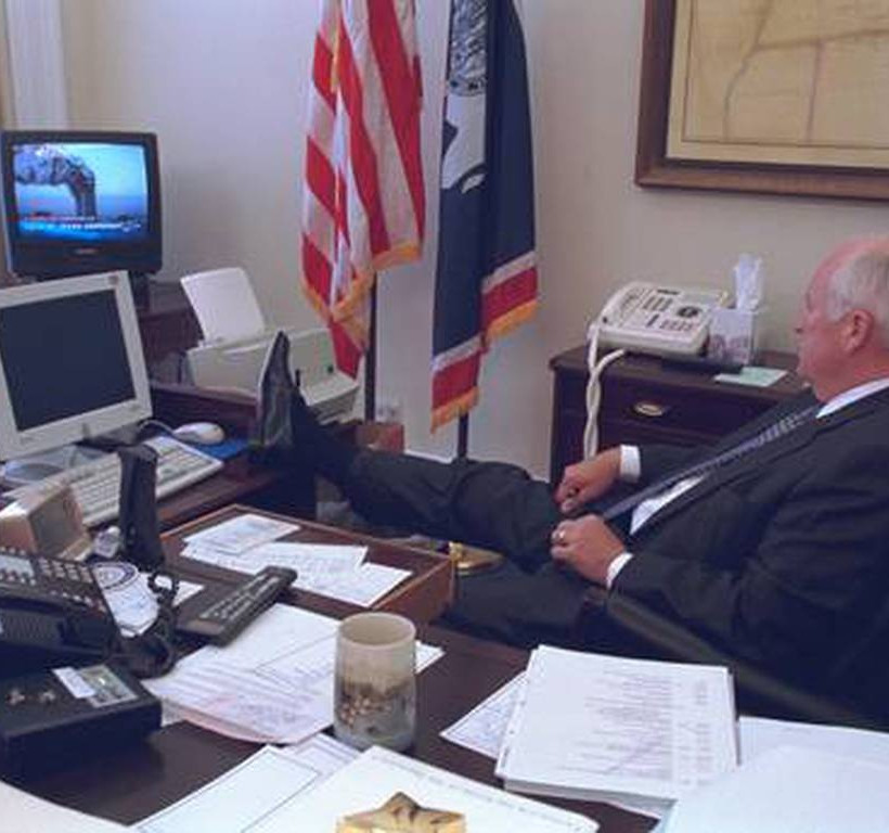 Στο φως εικόνες από τον Λευκό Οίκο μετά την επίθεση της 11ης Σεπτεμβρίου (pics)